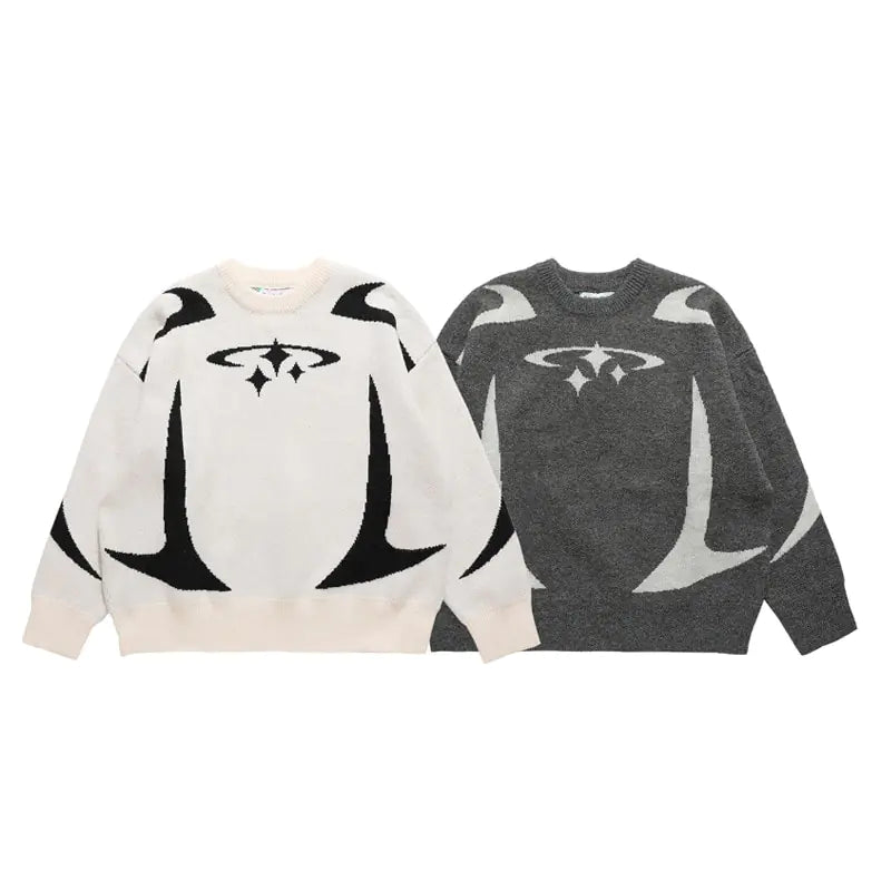 ZSIIBO Cartoon Sweater