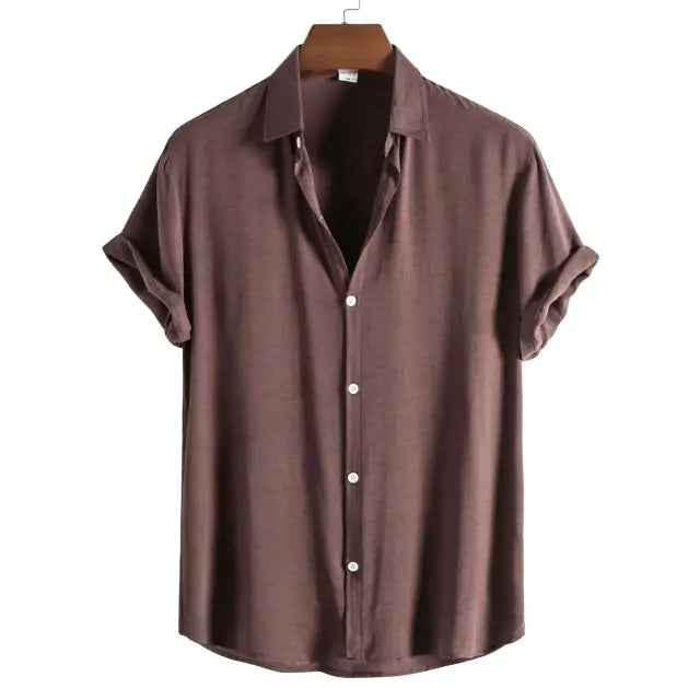 Short-Sleeved Button Down