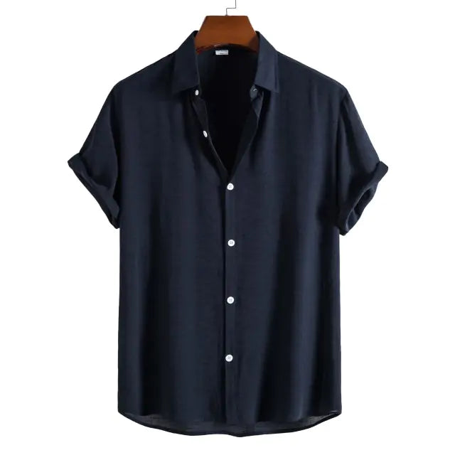 Short-Sleeved Button Down